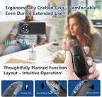 TikTok Multi-Function Scroll Ring Remote Control – Supports Page Turning, Volume Adjustment, Bluetooth Photo & Video Shooting, Compatible with iOS and Android.