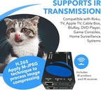 OREI HDMI over Ethernet Extender Over CAT5/CAT6 over IP one to many option, with IR Upto 330 Feet - Loop Out - 1080P Full HD Signal Distribution (HD-EXM330-K)