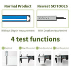 SCITOOLS Small Digital Caliper 0-4" Mini Measuring Tool, Micrometer Caliper with Auto-Off Feature, Interchangeable Between inches and millimeters for Jewelry Measurement and 3D Printing