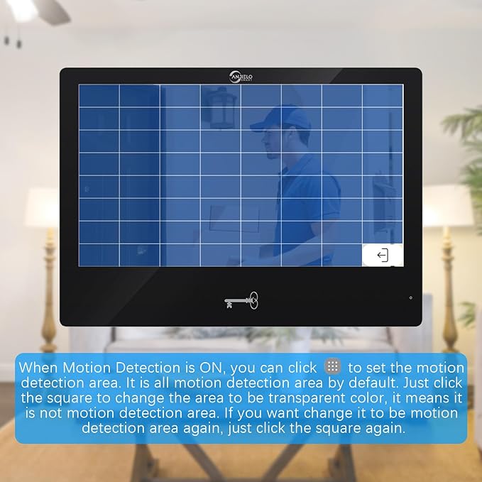 Wired Video Apartment Intercom System,Door Phone Kit,10 Inch Touch Monitor with 1080P HD Doorbell Camera,Supporting Motion Detecting 5 in 1 RFID Card Unlcking for Home Villa (2 Doorbell + 2 Monitor)