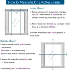 COOLWINDS Motorized Blinds with Remote Cordless Automatic Motorized Shades Custom Blinds for Windows Smart Curtains Compatible with Alexa Google Home(3% Solar Beige,W51 x H72in)