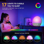 Geuuap Sunrise Alarm Clock White Noise Sound Machine for Bedroom | Natural Wake-Up Light with 30 Soothing Sleep Aids, Bluetooth Speaker, Dimmable Clock, Screen-Free Design for Baby Kids-Matcha Green