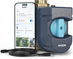 Moen Flo Smart Water Monitor and Automatic Shutoff Sensor, Wi-Fi Connected Water Leak Detector for 1-1/4-Inch Diameter Pipe, 900-002