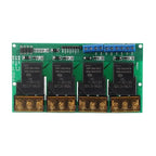 30A 4 Channel Relay Module Expansion Board for DSP AVR ARM (12VDC)
