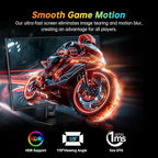 KTC 27 Inch 280Hz Gaming Monitor, FHD 1080P 240Hz PC Computer Monitor, Fast VA Panel, 1ms GTG, FreeSync G-Sync Compatible, HDR Support, 126% sRGB, HDMI and Displayport Inputs, H27E22P