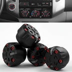 4 Pack - 2nd Gen Tacoma Accessories AC Knob Upgrade - 2005,2006,2007,2008,2009,2010,2011,2012,2013,2014,2015 Tacoma Climate Control Dial Mods Set - for Toyota Interior Replacement Kit