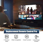 Remote Replacement with Voice Control Compatible with Fire-AMZ-TV Stick(2nd Gen/3rd Gen/HD/Lite/4K Max/4K/Cube), Smart-TV 3rd Gen, for Hisense/TCL/Onmi/Insignia/Pioneer N0t for ROKU/Samsung-TV