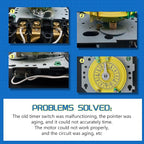 T104M Electromechanical Timer Switch Versatile Scheduling Manual Override,Mechanism Only