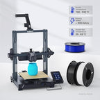 ELEGOO 250g PLA 3D Printer Filament Bundle 1.75mm, 8 Colors Dimensional Accuracy +/- 0.02mm, 8 Pack 250g Spool for Most FDM 3D Printer, Black/White/Red/Dark Blue/Gray/Yellow/Orange/Neon Green