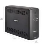 Amazon Basics UPS Battery Backup & Surge Protector 1500VA/900W, 10 Outlets, Line Interactive Uninterruptible Supply, for Power Outage Protection, Black