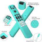 Hi Color Silicone Cover for TCL RC813 FMB1/RC923/RC902V Remote Protective Case Sleeve for TCL Smart TV Remote RC813 FMB1 Case Cover(Mint)