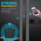 2026 Fastest WiFi Extender Signal Booster Covers 10000 Sq.ft and 80 Devices | 2.4GHz High Speed WiFi Repeater with Ethernet Port - Eliminate Dead Zones with Wireless Internet Booster for Home