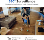 IMILAB C40 4K Indoor Security Camera, Room Camera for Pet/Kid/Baby Monitoring, 5G WiFi 360 View Indoor Cam, Person Pet Track, Color Night Vision, AI Detection, SD/Cloud Storage, No Monthly Fee