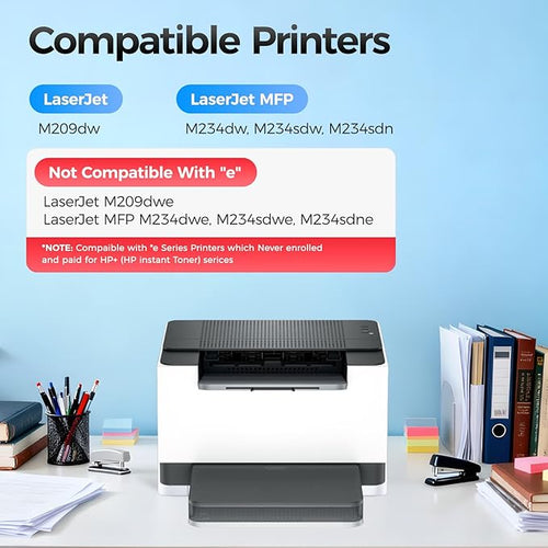 134A Toner Cartridge 2-Black with chip High Yield Replacement for HP 134A W1340A 134X W1340X Compatible with HP Laserjet M209dw MFP M234dw M234sdw M234sdn Printer Ink M209dwe M234dwe M234sdwe M234sdne