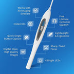 MouthWatch Intraoral Camera, Crystal Clear Images with an Easy to Use, Fast, Single Button Operation Dental Camera, Compatible with Over 50 Dental Imaging Suites, Lightweight and Ergonomic, 31 Grams