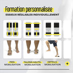 BlackBoard® Foot Trainer incl. Workshop & Training Center | Effective foot strengthening and stabilization | Leg axis training for joint pain prevention | Balance- and Stabilization trainer