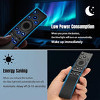 Backlit Universal Remote Control for Samsung Smart TV, Samsung Remote Control Replacement, Compatible for UHD QLED 8K 4K Smart TVs, with Shortcut Buttons for Netflix, Prime Video and Hulu