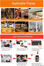 Luocute Wireless Calling System, 18 Receivers 1 Transmitter Channel 30-100m Range, with Vibration Sound Flashing Lights, for Restaurant Food Court Clinic Nursing Home (US Plug)