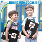 Ctosree 246 Pcs Communication Book Small Tools for Visual Schedule Picture Cards Include 3 Ring Binder Dividers 100 Adhesive Labels 5 Card Dividers for Kids ADHD(Multi Color)