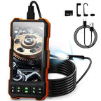Epicmate Triple Lens Sewer Inspection Camera-Snake Camera with Light 16.5 ft, 5" IPS Screen Endoscope with Lights 1080P Industrial Borescope, IP67 Waterproof Drain Pipe Drain Snake with 32G Card
