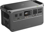 DJI Power 1000 Portable Power Station, 1024Wh LiFePO4 Battery, 2200W (Peak 2600W) AC/140W USB-C Output, 23db Ultra-Silent, Solar Generator For Home Backup, Camping(Solar Panel Optional)