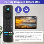 L5B83G (FourthGen) Replacement Voice Remote Fit for Amazon SmartTV Cube (1stGen, 2ndGen), for Amazon SmartTVStick (4K, 4K Max, Lite), Fit for Amazon SmartTVStick
