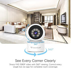VSTARCAM WiFi Camera Indoor Wireless, 1080P with 5X Zomm, 360° Pan-Tilt, Color Night Vision, Motion Detection, Real-time Alerts, 2-Way Audio, Works with Alexa, Cloud & SD Card Storage(up to 256GB)