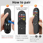 Voice Remote Control for Vizio Smart TV Remote, XRT270 Bluetooth Voice Remote Control for VIZIO SmartCast D/P/M/V-Series 4K QLED Quantum Pro Smart TVs VQP65C-84 VQP75C-84 M65Q6-L4 V4K43M-0804