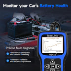 NEXAS NL101 OBD2 Scanner with Battery Tester - Check Engine Code Reader, Car Diagnostic Scanner with Live Data, Freeze Frame, I/M Readiness for All US Vehicles Since 1996