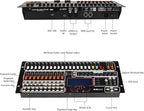 Ygybeyond DMX 1024Controller, DMX512, 1024 channel Controller, Stage Lighting Equipment & Accessorie For Dj, Ktv, Large Concert, DMX Light Controller (1024 channel DMX-1024)