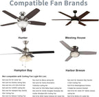 Ceiling Fan Remote Control Kit, Universal Ceiling Fan Remote Control Kit, Ceiling Fan Wall Switch UC9050T, Compatible with Hunter Hampton Bay