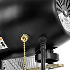 Global Industrial Deluxe Wall Mount Fan, 30" Diameter, Fixed and Oscillating Head, 3 Speed, 10,000 CFM at 1100 RPM, 1/2 HP, Tilting Head, For Indoor Use Only