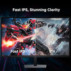 KTC 24.5 inch 400Hz 240Hz Gaming Monitor | Fast IPS 1ms | FHD 1080P Monitor | HDR 400 128% sRGB | HDMI x2, DP x2 |Tilt Adjustability Silver-Gray VESA 360Hz Monitors H25X7