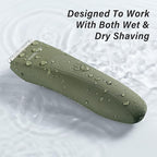 MANSPOT Manscape Hair Finishing Trimmers, Pubic Hair Trimmer for Men and Women, Electric Ball Trimmer Pubic Shaver,Hypoallergenic Ceramic Blade Heads,Waterproof Wet/Dry Groin Shaver,20 Times Usage