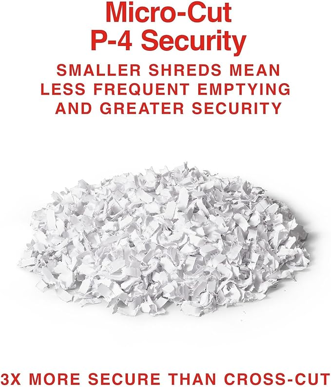 Staples 20-Sheet Micro-Cut Shredder – High-Security Document & Credit Card Shredding for Offices