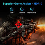 KTC 27'' 2K 170Hz Gaming Monitor - Fast IPS 1ms GTG Pc Monitor with FreeSync G-Sync, HDMI/DP/USB Ports, Height/Tilt/Swivel/Pivot Adjust, 131% sRGB and 97% DCI-P3 Color Gamut for Vertical Monitor