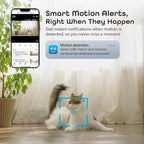 Geeni Mini 1080P Indoor/Outdoor Security Camera 2-Pack, Smart WiFi Cameras with Motion & Sound Detection, Night Vision, 2-Way Audio, Cloud & MicroSD Card Storage, Compatible with Alexa & Google