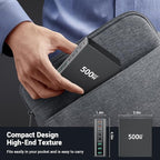 500W USB C Charger Block: 8-Port GaN Charging Station Hub - Dual 100W PD, 3x65W USB-C Fast Charge, Compact Adapter - Wall Plug Power Hub for MacBook Pro iPhone 16 iPad Dell XPS Galaxy Travel Office