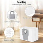 20 Pack Accessories Compatible with ROBOROCK Q5 Pro/Q5 Pro+,Q8 Max/Q8 Max+ Vacuum Robot,Parts Include:1 Dual Roller Brush,5 Side Brush,3 HEPA Filter,5 Mop Cloth,4 Dust Bag,1 Cleaning Tool&1 Screwdrive