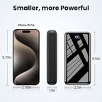LOOPEAK Portable Charger Power Bank 27000mAh, 22.5W Fast Charging USB C External Battery Pack, 3 Outputs & 2 Inputs, LED Display, Battery Cell Phone Bank for iPhone 17/16/15, Samsung Galaxy, Android