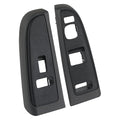 Window Control Switch Bezel Cover for Driver & Passenger Door Panel Compatible with Chevy Silverado, GMC Sierra 1500 2500 HD 3500 Door Switch Panel 2004-2007 89045124