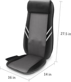 Snailax Back Massager with Heat,Shiatsu Massage Seat Cushion,8 Flexible Nodes for Full Back Massage Chair Pad,Chair Massager for Office,Gifts