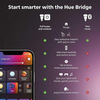 Philips Hue Outdoor 40W Power Supply, Black - Connect Multiple Hue Outdoor Low Voltage Lights up to Total of 40W - 1 Pack - Requires Hue Bridge - Weatherproof