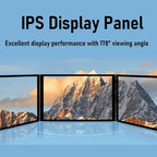 10.1 Inch Capacitive Touch Display, IPS Screen with 10 Point Touch Control, 1280x800 Resolution DSI Interface for ESP32 P4 RK3576 RK3506 Controller Board, Aluminum Alloy Back Cover