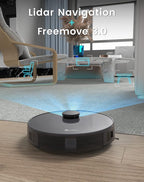 Lefant Robot Vacuum, 2200Pa Suction, 120 Min Runtime, Self-Charging Robotic Vacuum Cleaner, Slim, Quiet, WiFi/APP/Alexa