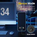 GOLDENMATE 1000VA/800W Lithium UPS Battery Backup and Surge Protector, Sinewave UPS System with LiFePO4 Battery(230Wh), Updated Pro Ver. with USB Communication Port, 8 Outlets, LCD Display, Gray