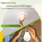 TG Toggle Dimmer Switch for LED, CFL, Incandescent Bulbs, Single-Pole or 3-Way, 2-Wire, No Neutral Required, Quiet Glide, UL-Listed, Wall Plate Included, White, 10-Pack