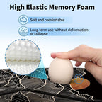YIWEI Ergonomic Mouse Pad with Wrist Rest - Comfortable Office Mousepad with Memory Foam Wrist Support for Carpal Tunnel Relief, Mouse Pads with Non-Slip Base for Gaming and Home (Sunset)
