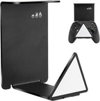 VKheroKV HC128 Headphone Holder Hanger for Desk, Include Adhesive Strips, Universal Headset Stand for PS4/PS5/Xbox/PC/Mac/Headphones Game Controller Hanger (Triangle)