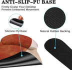 Britimes Abstract Boho Keyboard Mouse Pad Set 4in1 Large Mousepad+Keyboard Wrist Rest+Mouse Wrist Rest+Coaster Set with Ergonomic Design for Home Office Computer 35.4x15.7 inches